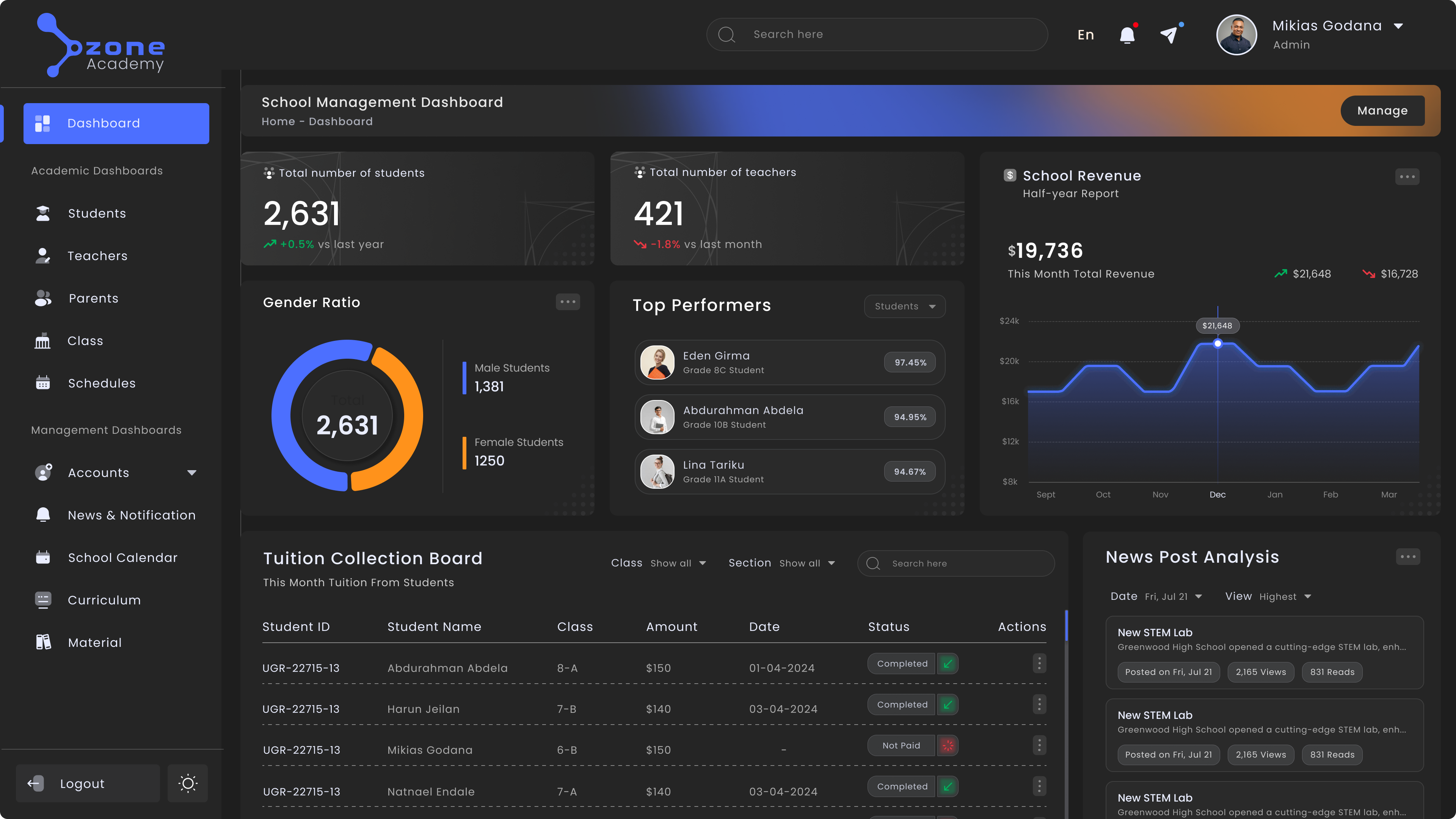 School Management System